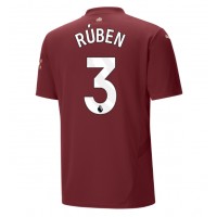 Manchester City Ruben Dias #3 3rd trikot 2024-25 Kurzarm